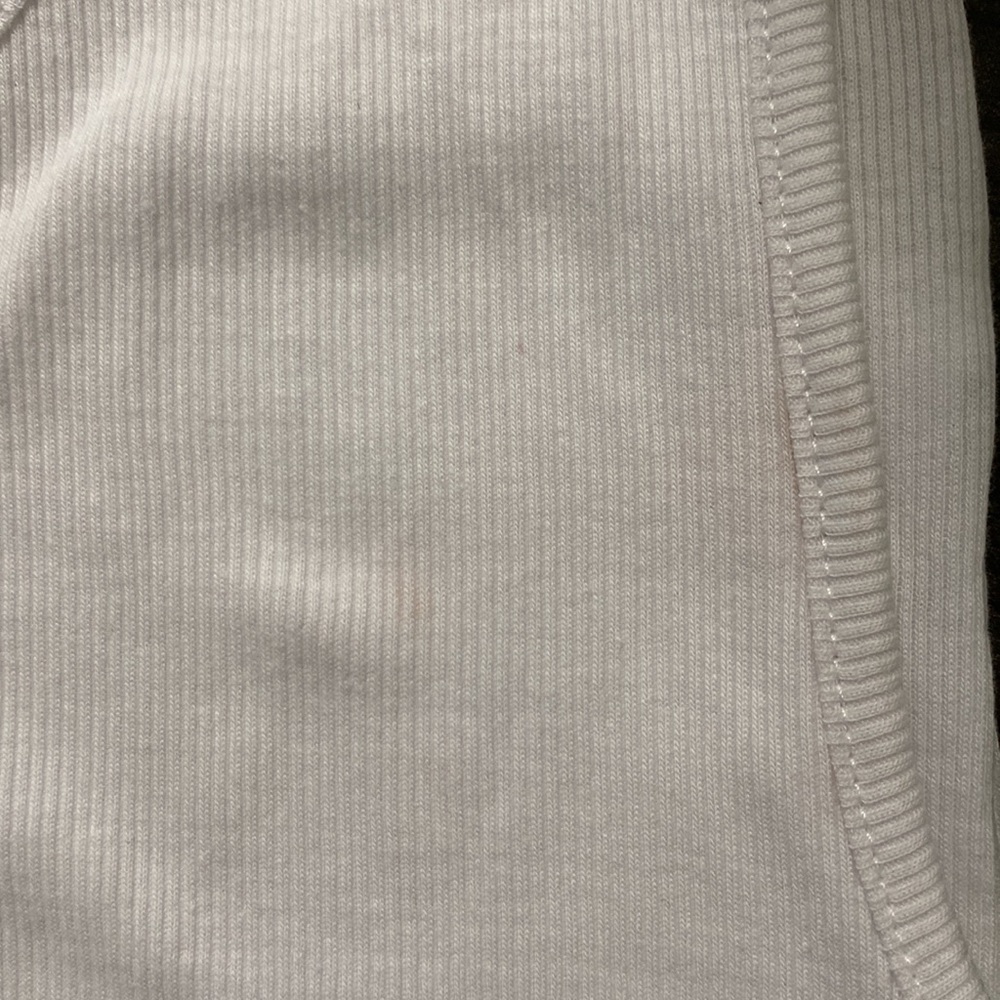 Madewell White Asymmetrical Sleeveless Tank Top - Picture 5 of 6